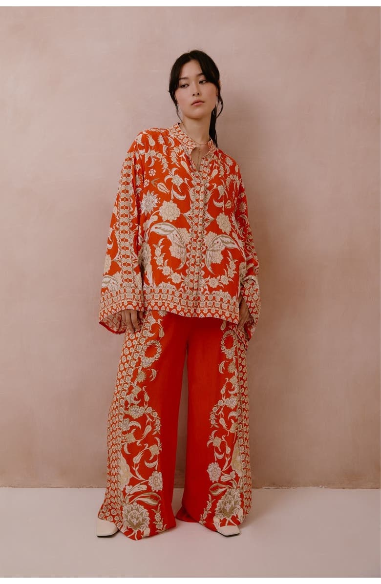 RAISHMA Sapphira Shirt, Main, color, Floral