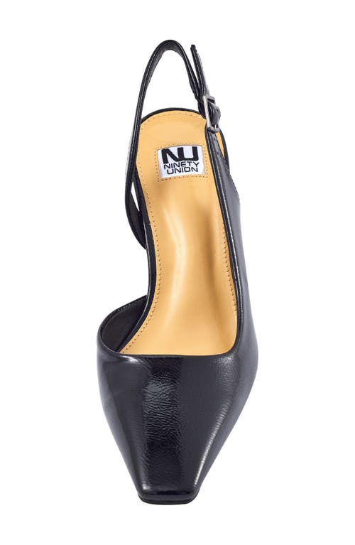 Ninety Union Rain Slingback Pump In Black