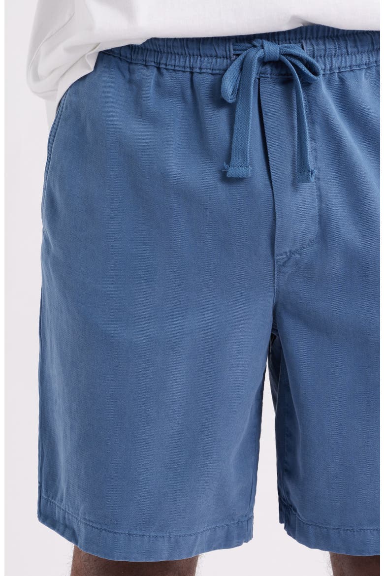 Elastic Waist Shorts, Alternate, color, VINTAGE INDIGO