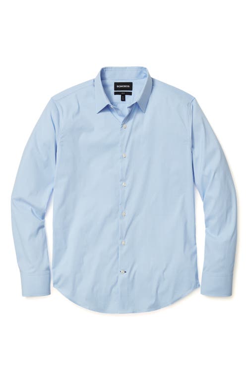 Bonobos Tech Slim Fit Gingham Check Performance Button-up Shirt