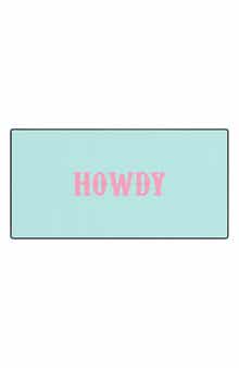 Deny Designs Howdy Blue Desk Mat