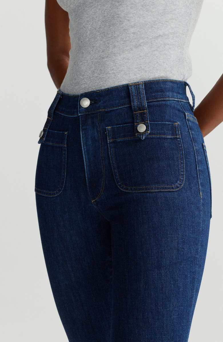 DL1961 Bridget Boot Instasculpt<sup>™</sup> High Rise Crop Jeans, Alternate, color, Deep Sapphire