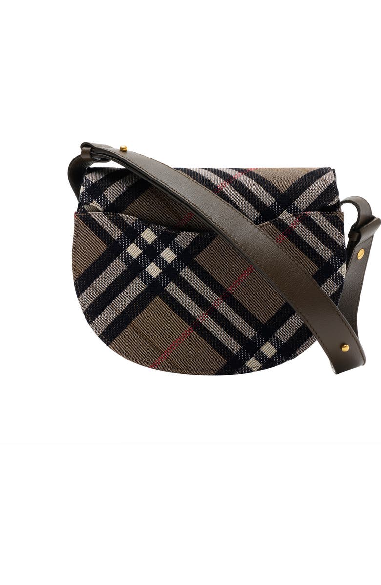 Burberry Small Bridle Bag, Alternate, color, Brush Brown