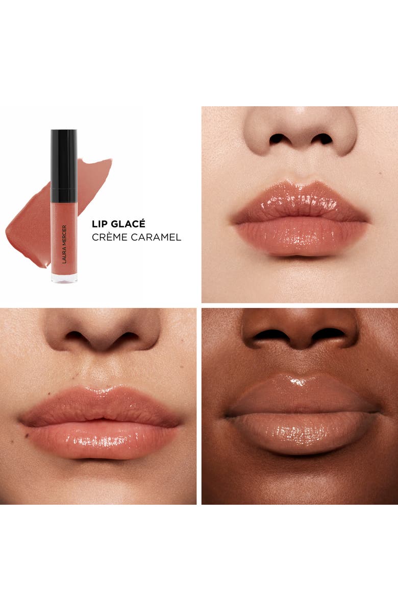 Laura Mercier Lip Glacé Hydrating Lip Balm Gloss, Alternate, color, 60 Creme Caramel