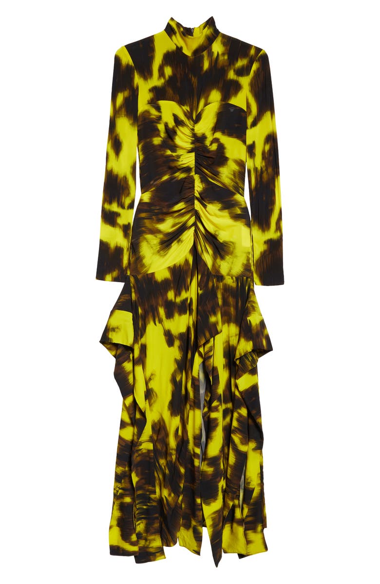 Aknvas Houston Long Sleeve Print Dress, Alternate, color, 