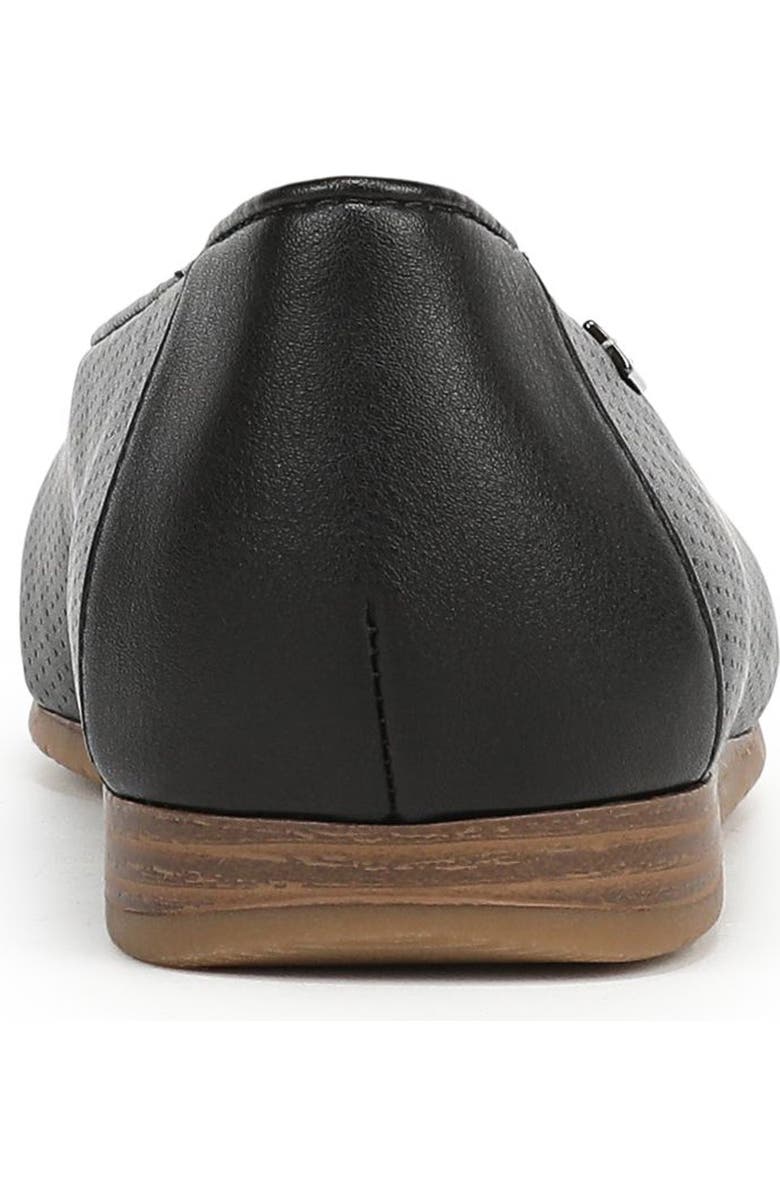 Dr. Scholl's Violet Flat, Alternate, color, Black Faux Leather