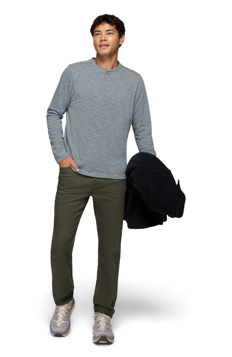 prAna Ronnie II Henley T-Shirt, Alternate, color, Quarry