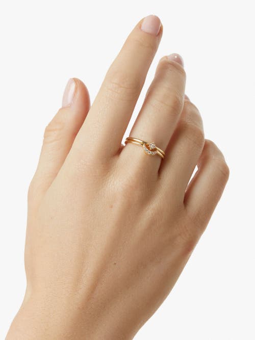 Ana Luisa Moon And Star Rings