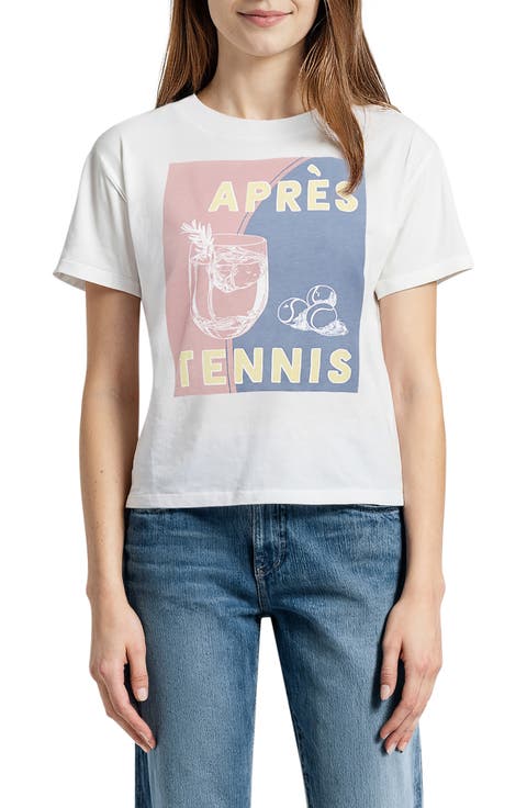 Jamie Après Tennis Graphic T-Shirt
