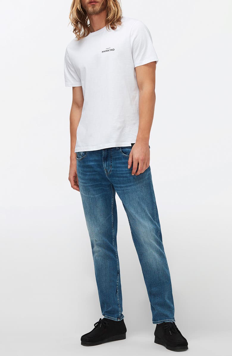 7 For All Mankind Slimmy Tapered Fit Jeans, Alternate, color, 