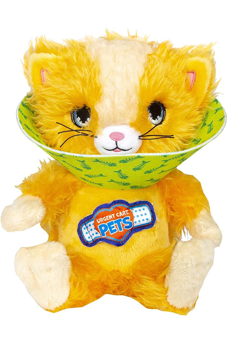 Plush Pets, Cat, Main, color, Yellow