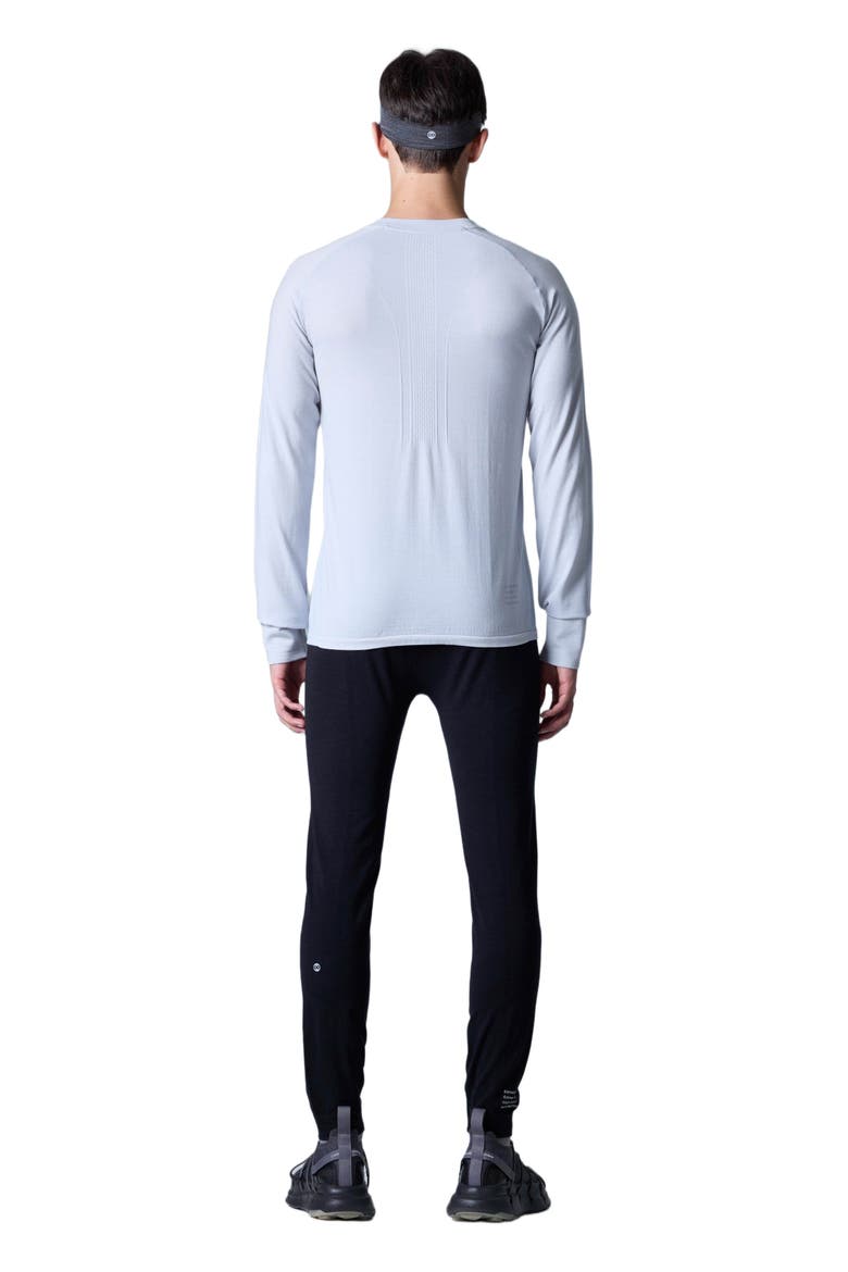 Tech Merino Classic Fit Long Sleeve Base Layer, Alternate, color, Glacier Gray