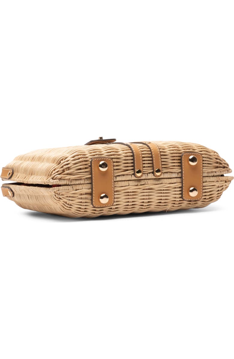Frances Valentine The Holland Woven Wicker Satchel, Alternate, color, Natural/ Natural