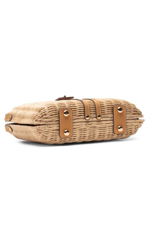 Frances Valentine The Holland Woven Wicker Satchel