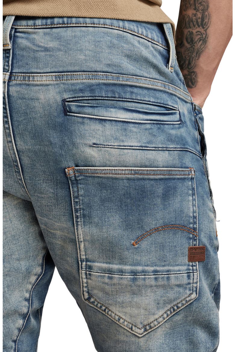 D-Staq 3D Slim Fit Jeans, Alternate, color, MEDIUM AGED