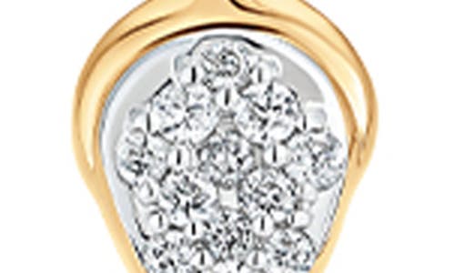 Sara Weinstock Women's Lierre Diamond Pear Marquise Cluster Huggie Earrings In Yellow Gold