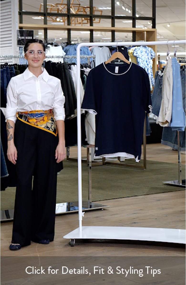 Seaside French Terry T-Shirt, sales video thumbnail