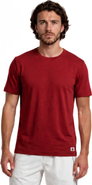 K-Swiss Performance Heathered Peached Jersey Short Sleeve T-Shirt