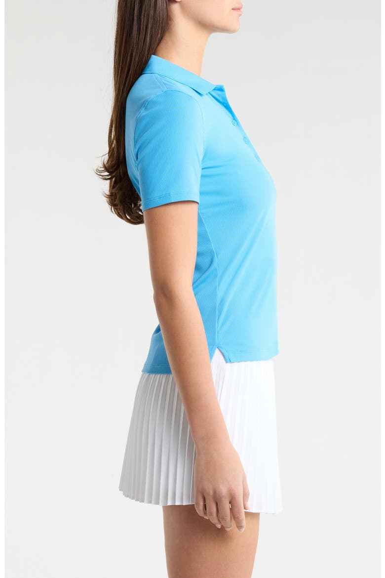 Tech Rib Golf Polo, Alternate, color, AZUL