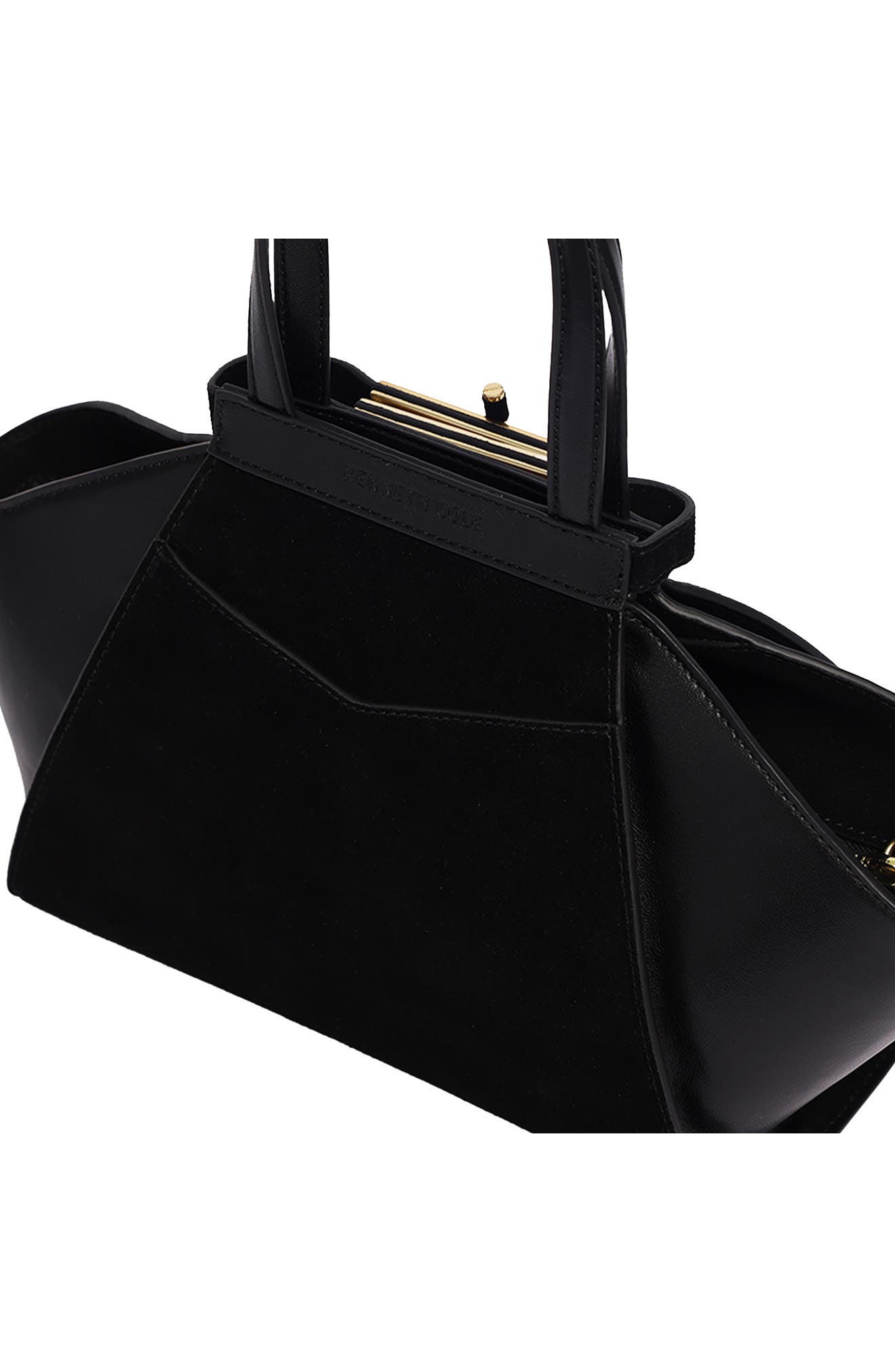 Crosby Leather Satchel, Alternate, color, BLACK