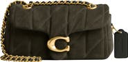 COACH Tabby 20 Quilted Suede Convertible Shoulder Bag