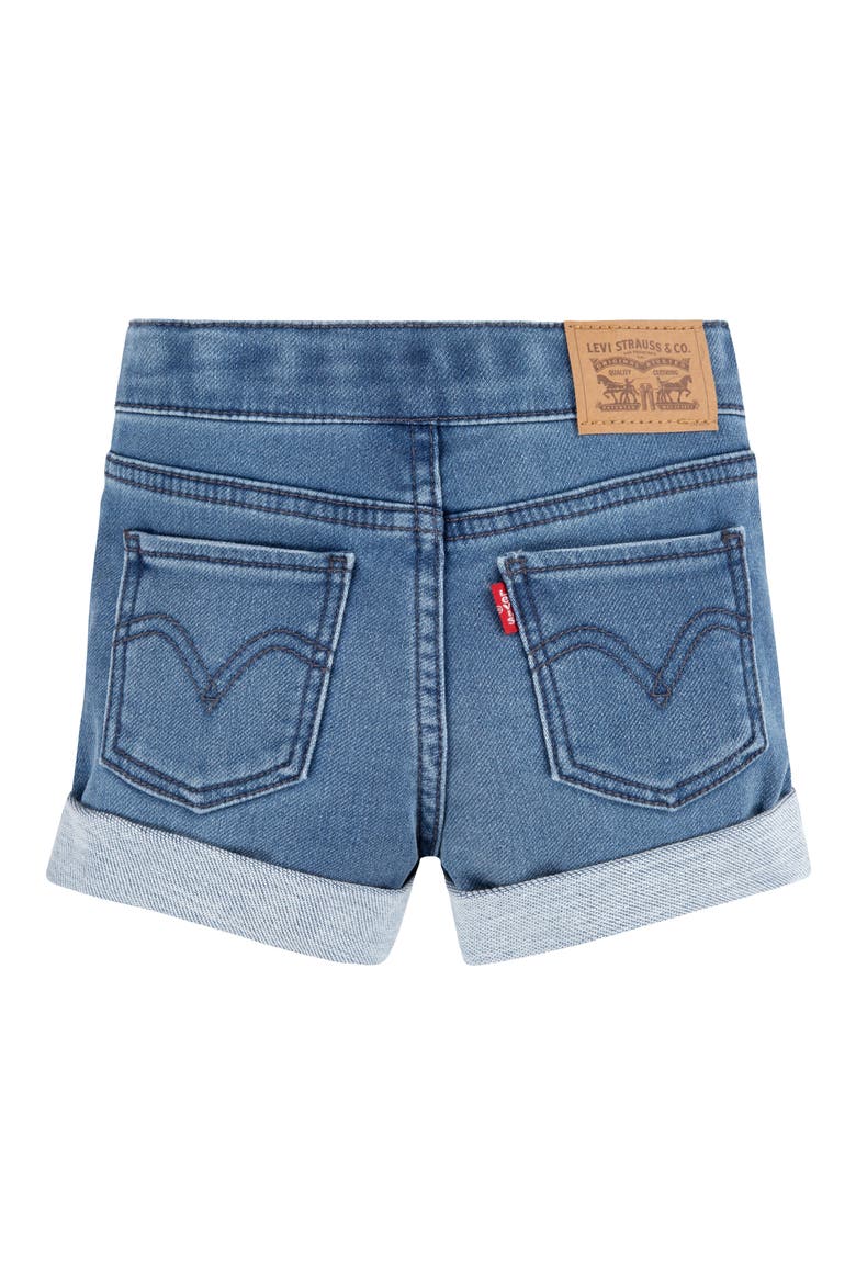 Kids' Roll Up Denim Shorts, Alternate, color, JIVECOOL