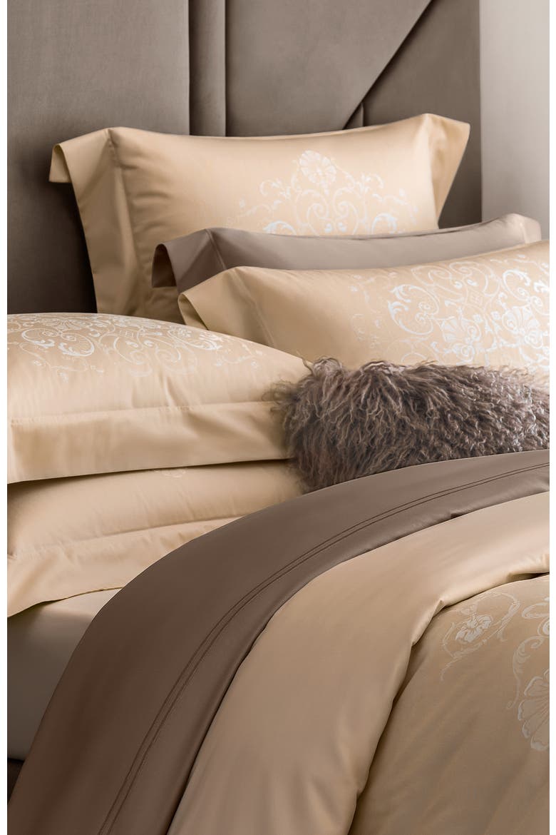 Lucisano Pillowcase, Alternate, color, Beige
