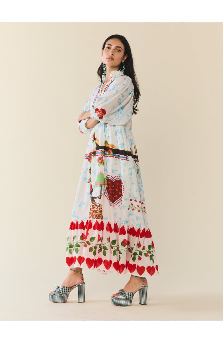 Eddy Eliza Dress, Alternate, color, Alfie White