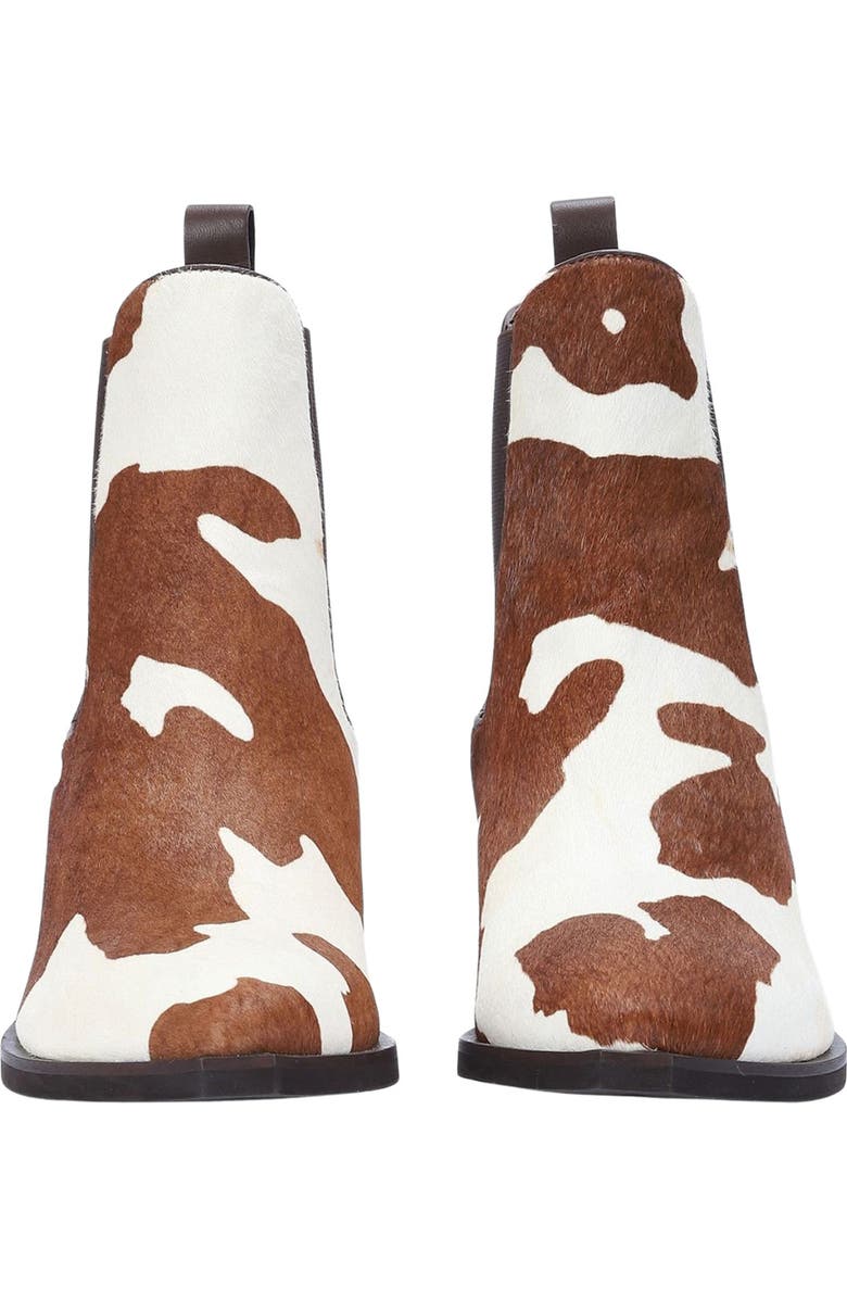 SAINT G Sisi Genuine Calf Hair Chelsea Boot, Alternate, color, Cloud Calf Hair