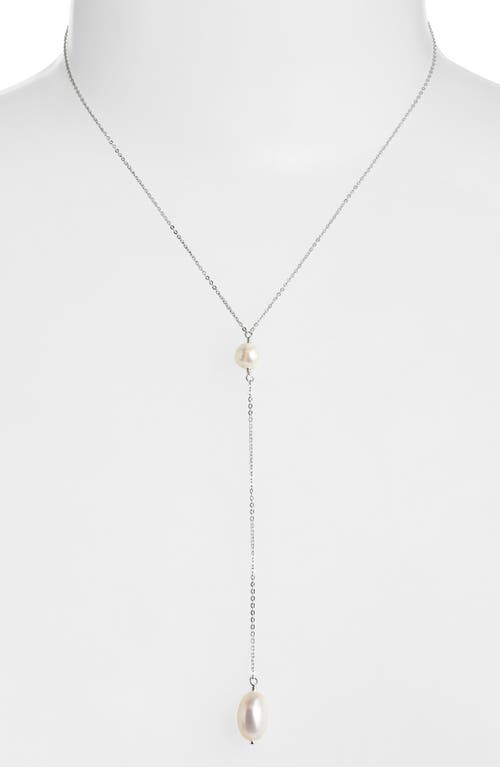 Set & Stones Penny Freshwater Pearl Y-necklace