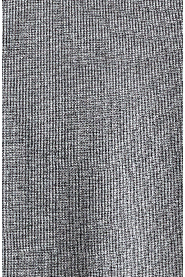Waffle Knit Rugby Polo, Alternate, color, MED GREY