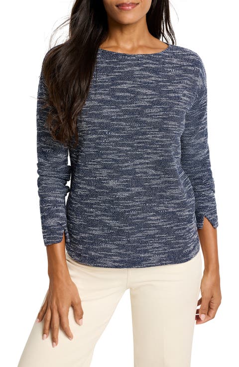 Everyday Indigo Mix Top