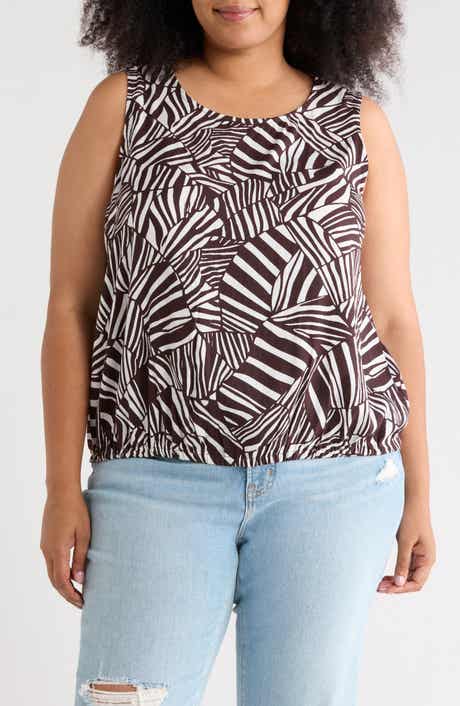 Adrianna Papell Printed Shell