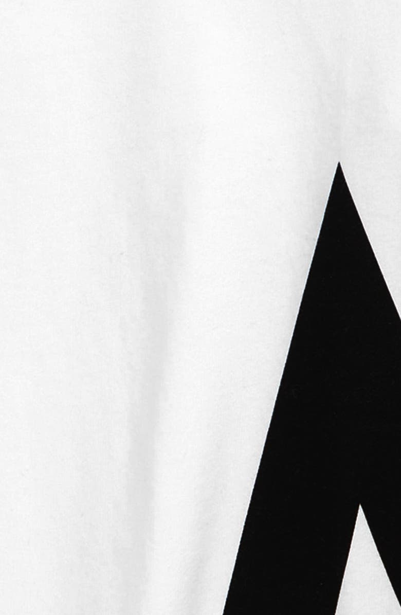 Moncler Kids' M Logo Stripe Graphic Tee, Alternate, color, 