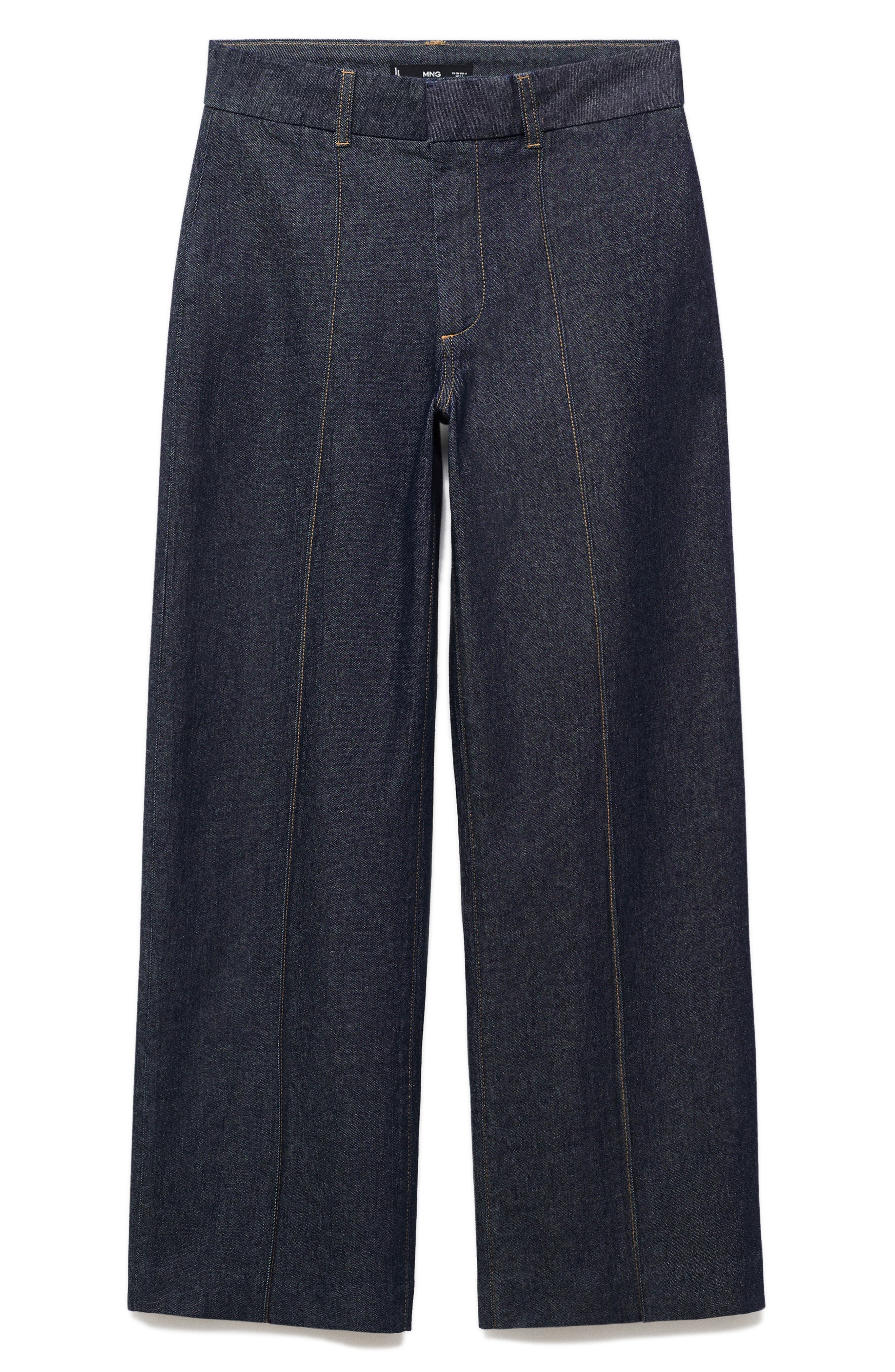 High Waist Culotte Trouser Jeans - image 2