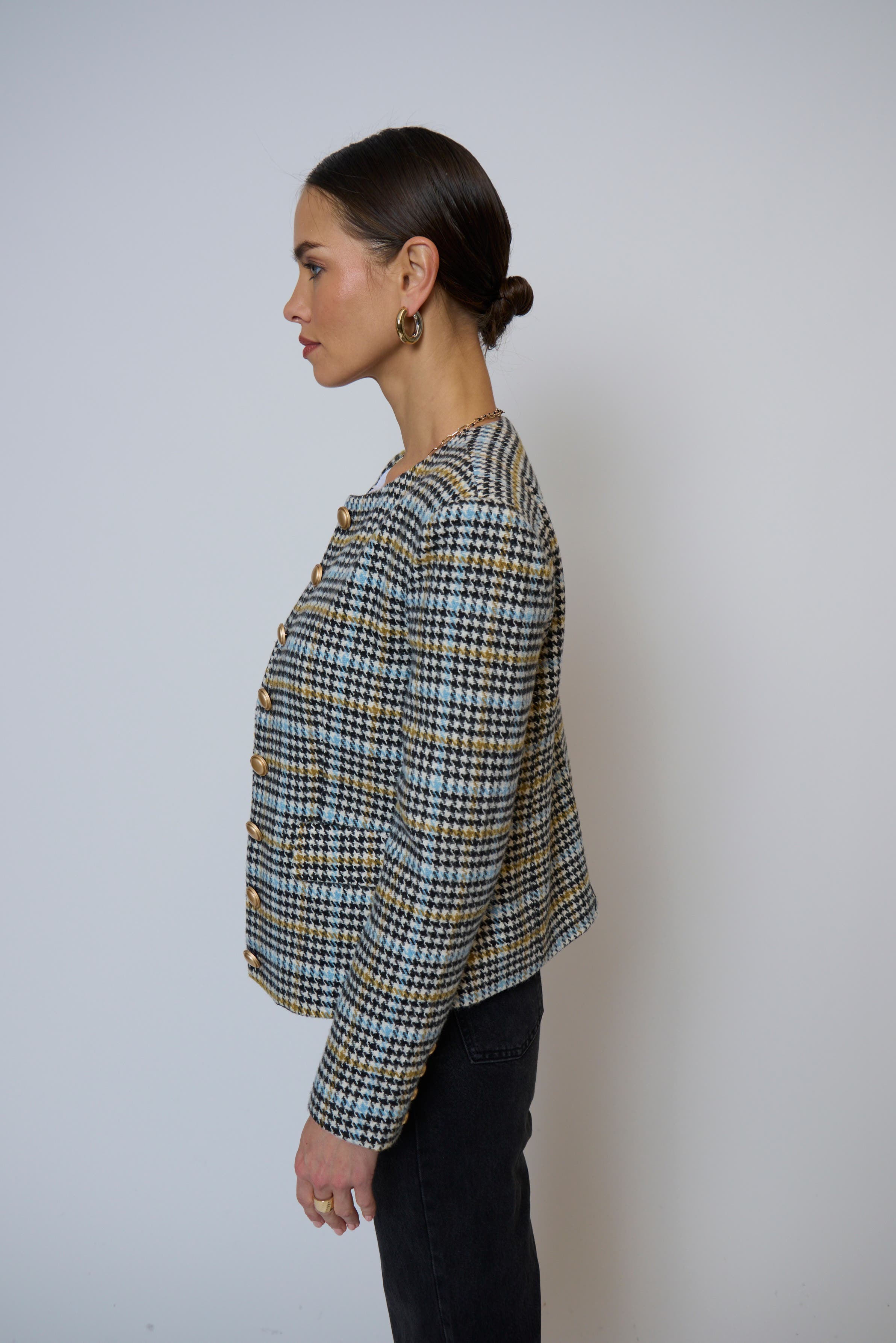 Billie Herringbone Jacket - image 2