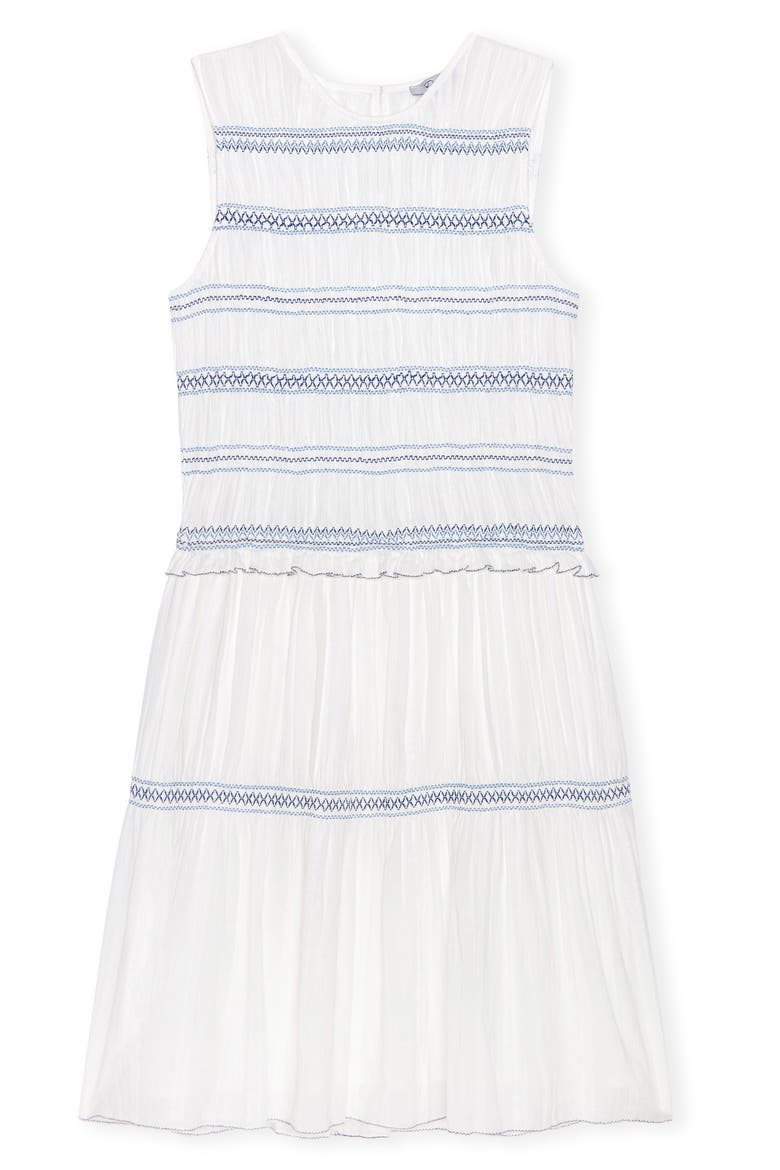 Elia Sleeveless Minidress, Alternate, color, WHITE