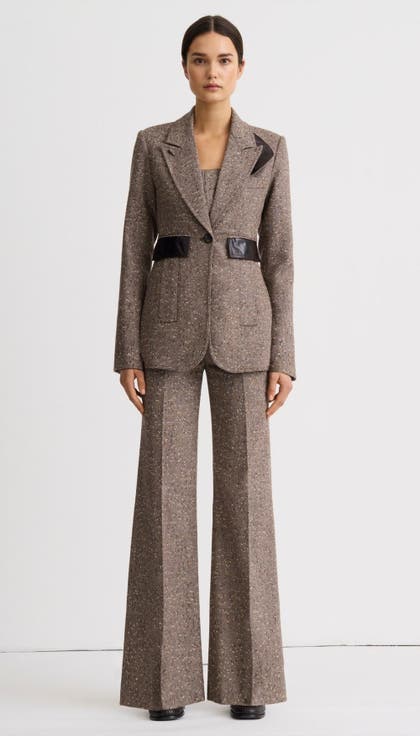 High Rise Wide Leg Pant