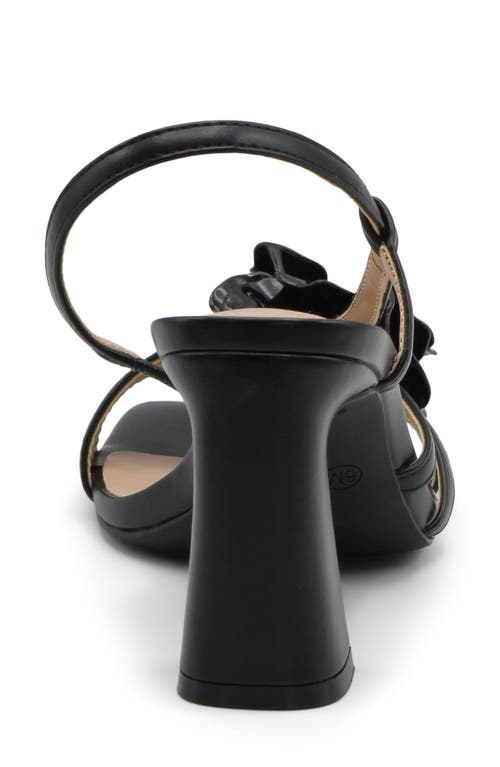 Charles David Rome Slingback Sandal In Black