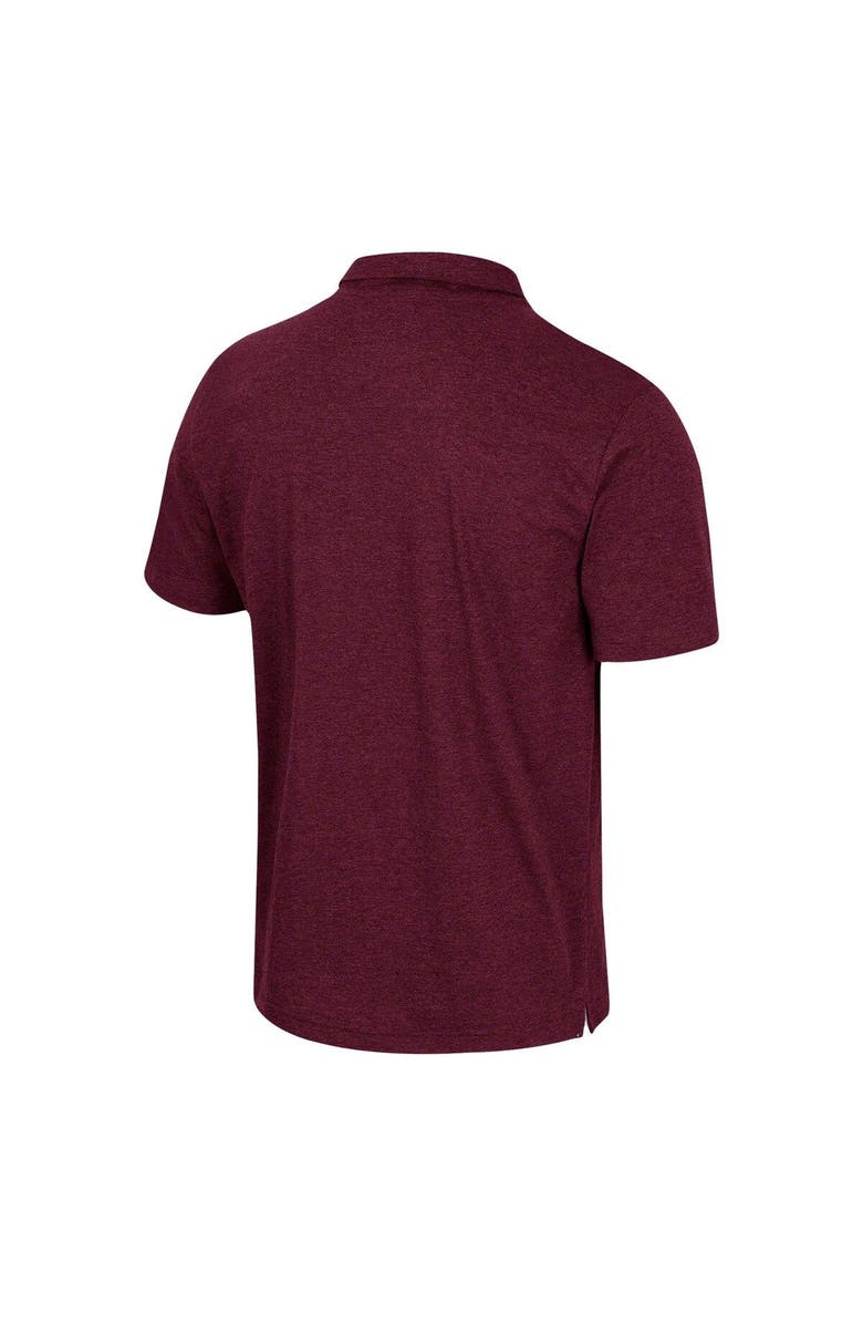 COLOSSEUM Men's Colosseum  Maroon Montana Grizzlies No Problemo Polo, Alternate, color, Maroon