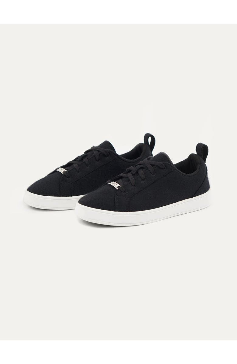 GOBI Mongolian Cashmere Cashmere Low Ankle Sneakers, Alternate, color, Black