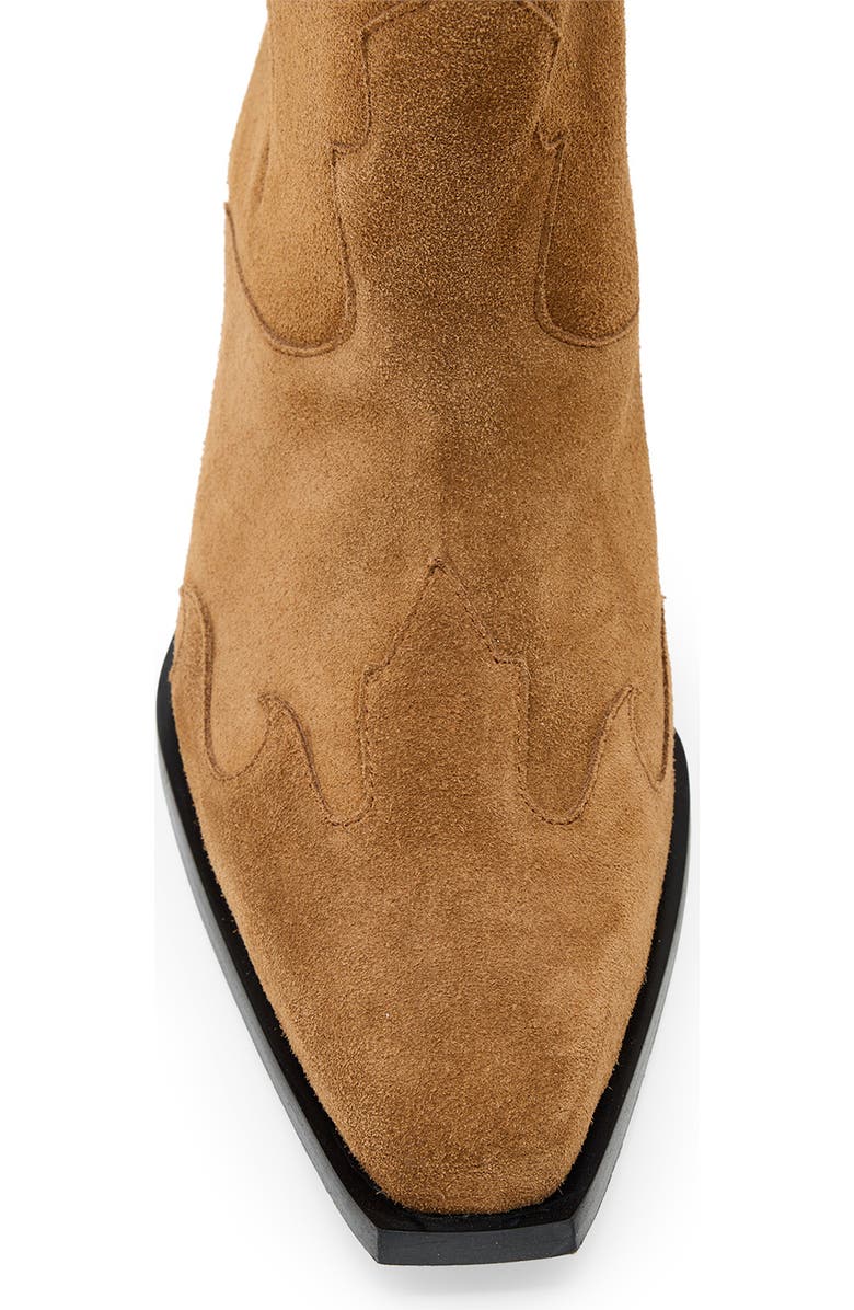 AllSaints Dolly Western Boot, Alternate, color, Sepia Brown