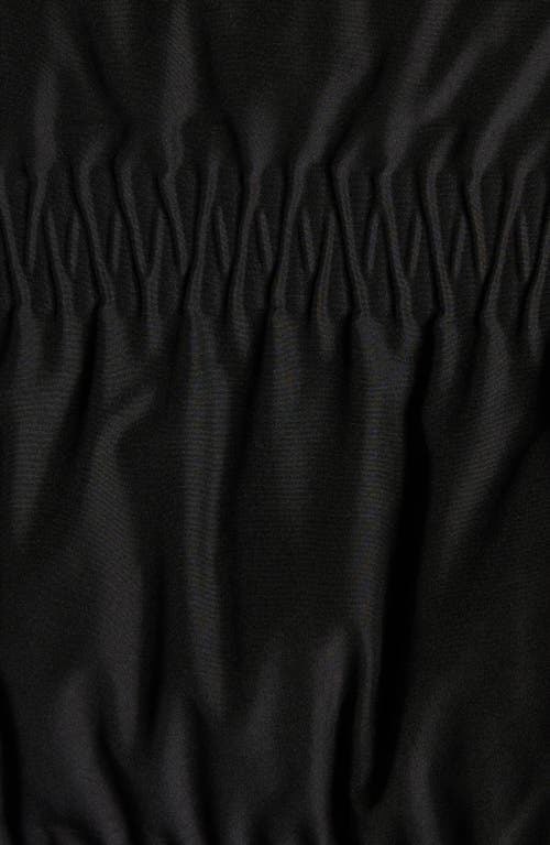 Moncler Doudoune Courte Matelassée À Fronces Ravignan In Black