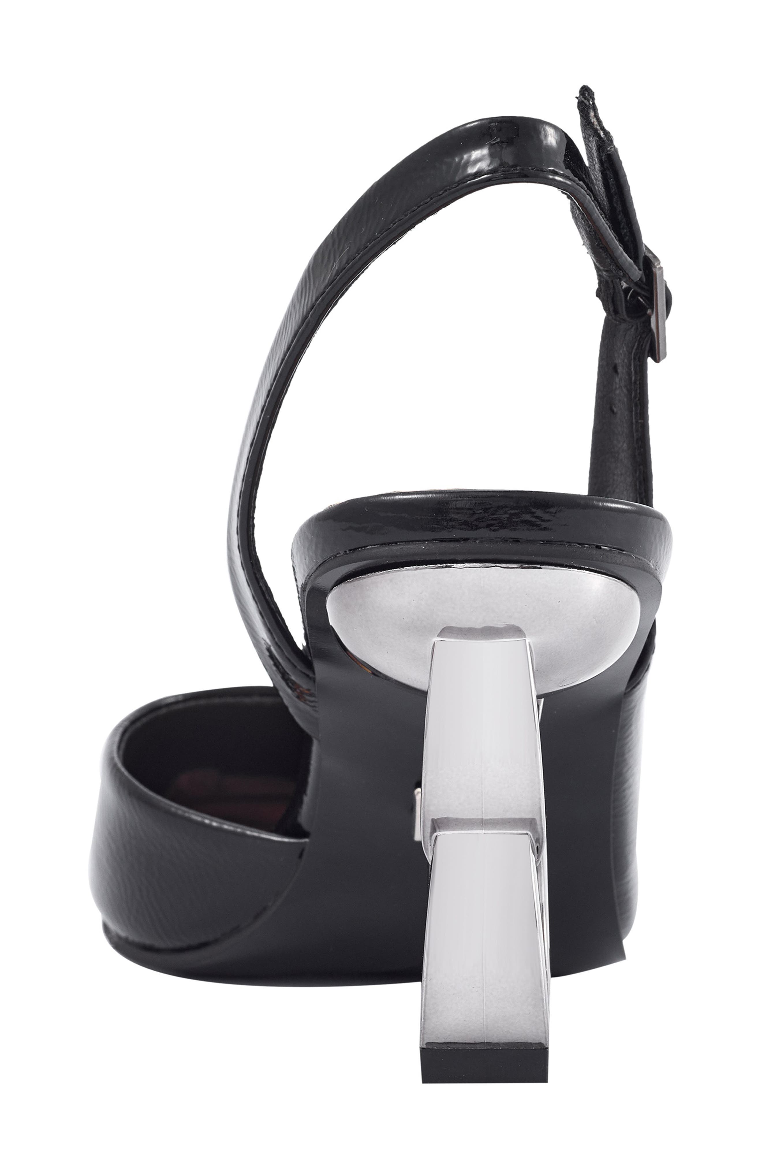 NINETY UNION Rain Slingback Pump, Alternate, color, Black