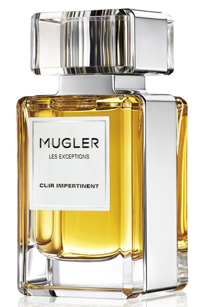Mugler 'Les Exceptions - Cuir Impertinent' Eau de Parfum Refillable Spray (Nordstrom Exclusive), Main, color, NO COLOR