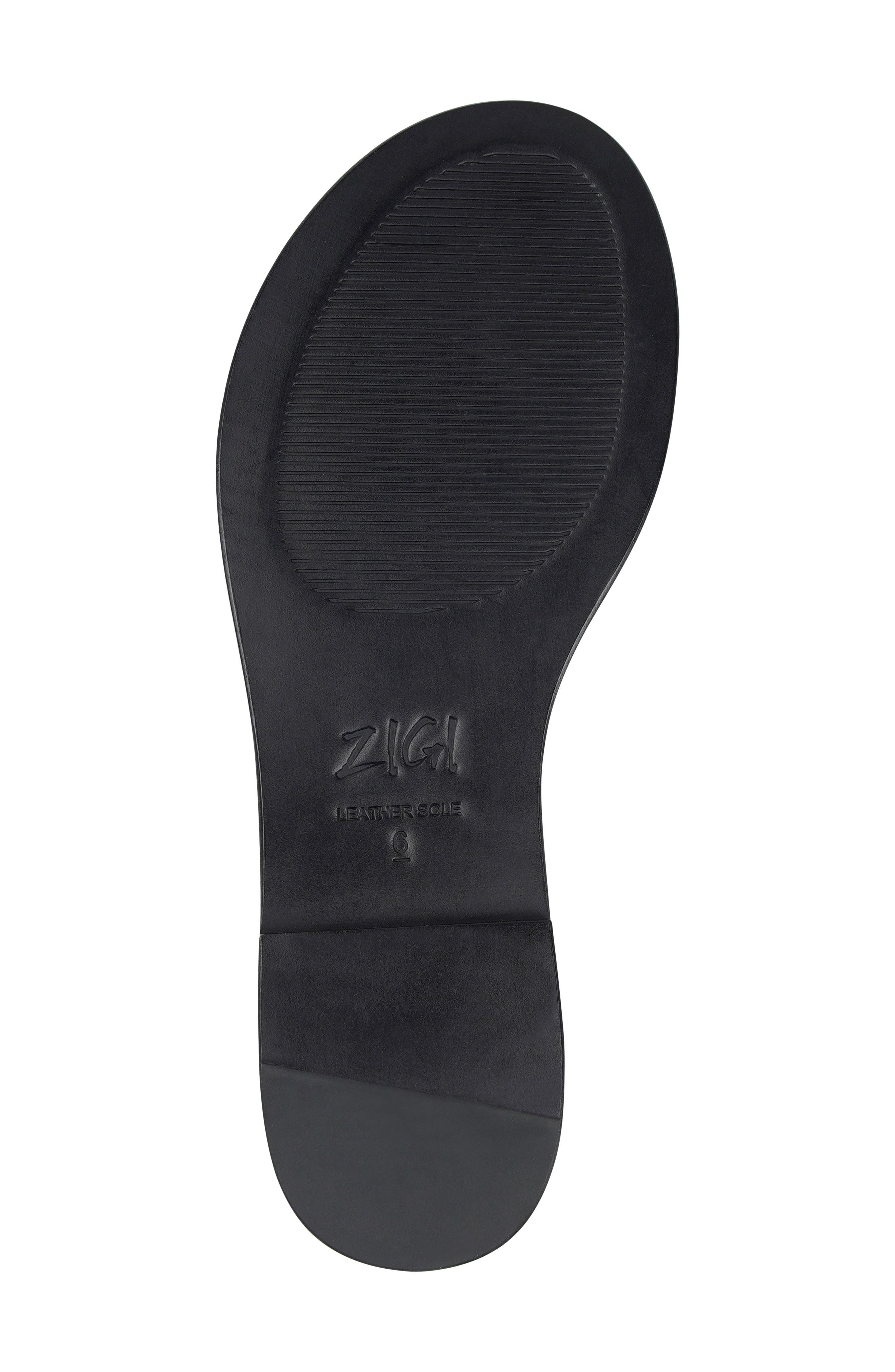 Toe Loop Sandal, Alternate, color, BLACK