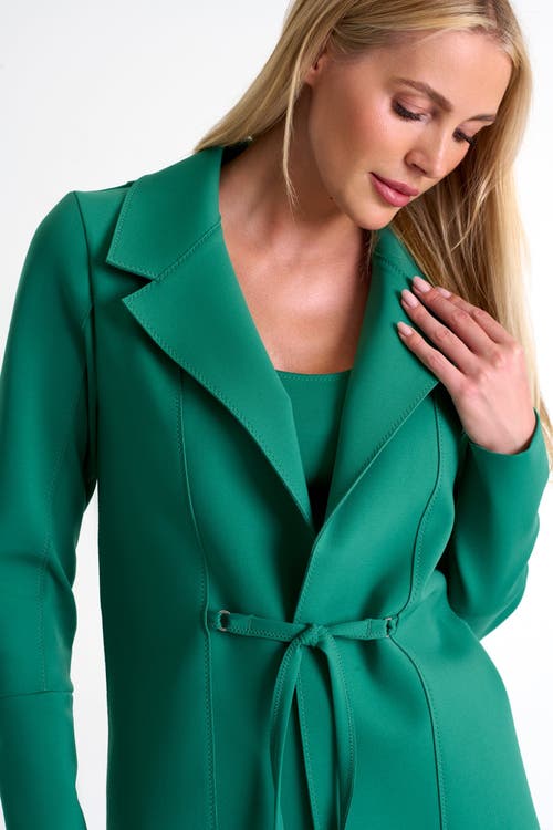 Shan Structured Blazer In Green
