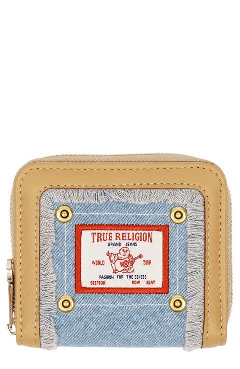 Small Frayed Edge Wallet
