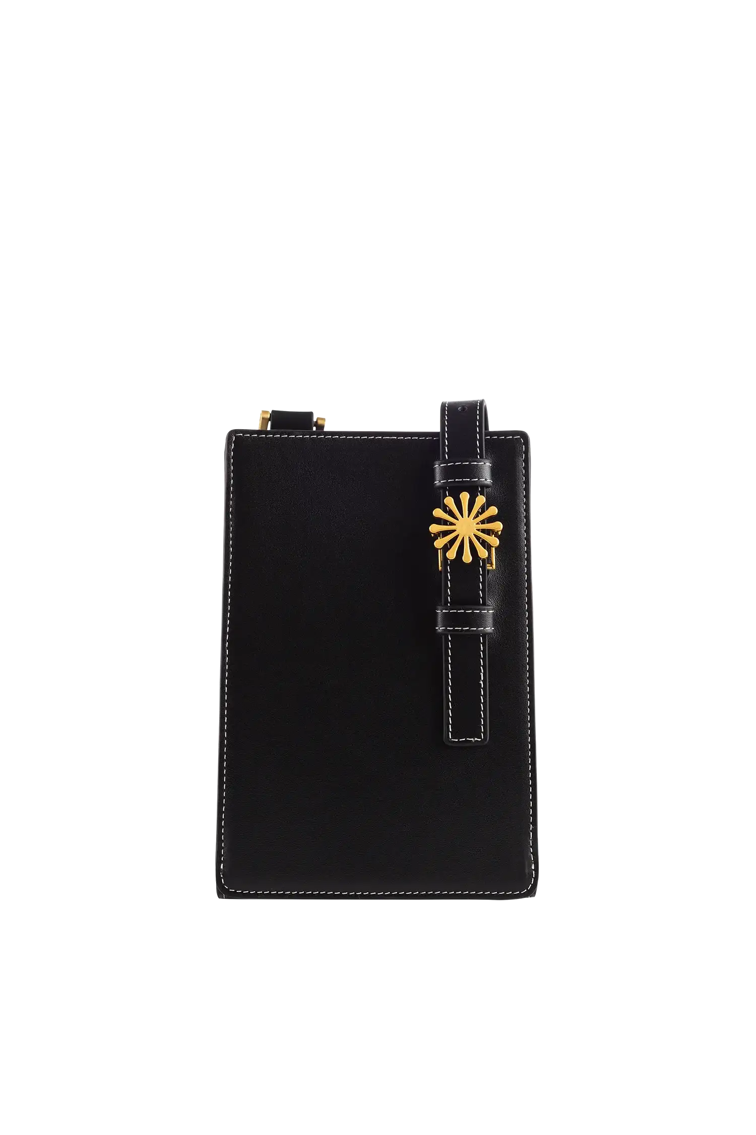 1PM Leather Crossbody Bag, Main, color, Black