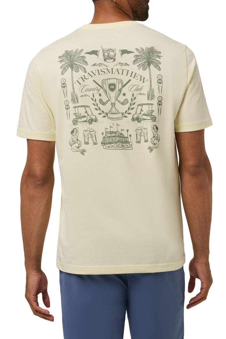 Country Club Graphic T-Shirt, Alternate, color, PEAR SORBET